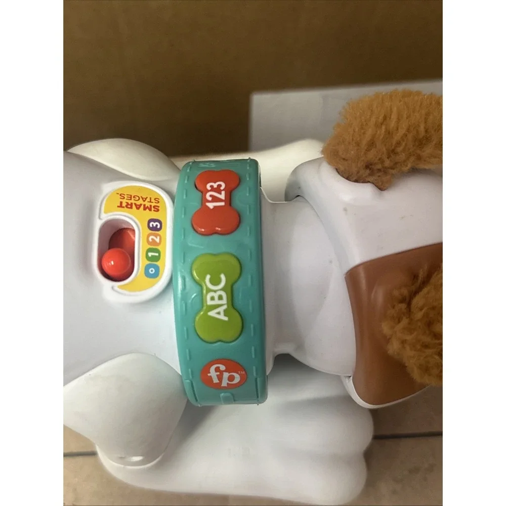 Fisher Price Smart Stages 123 Crawl with Me Puppy Musical learn Toddler Baby Toy